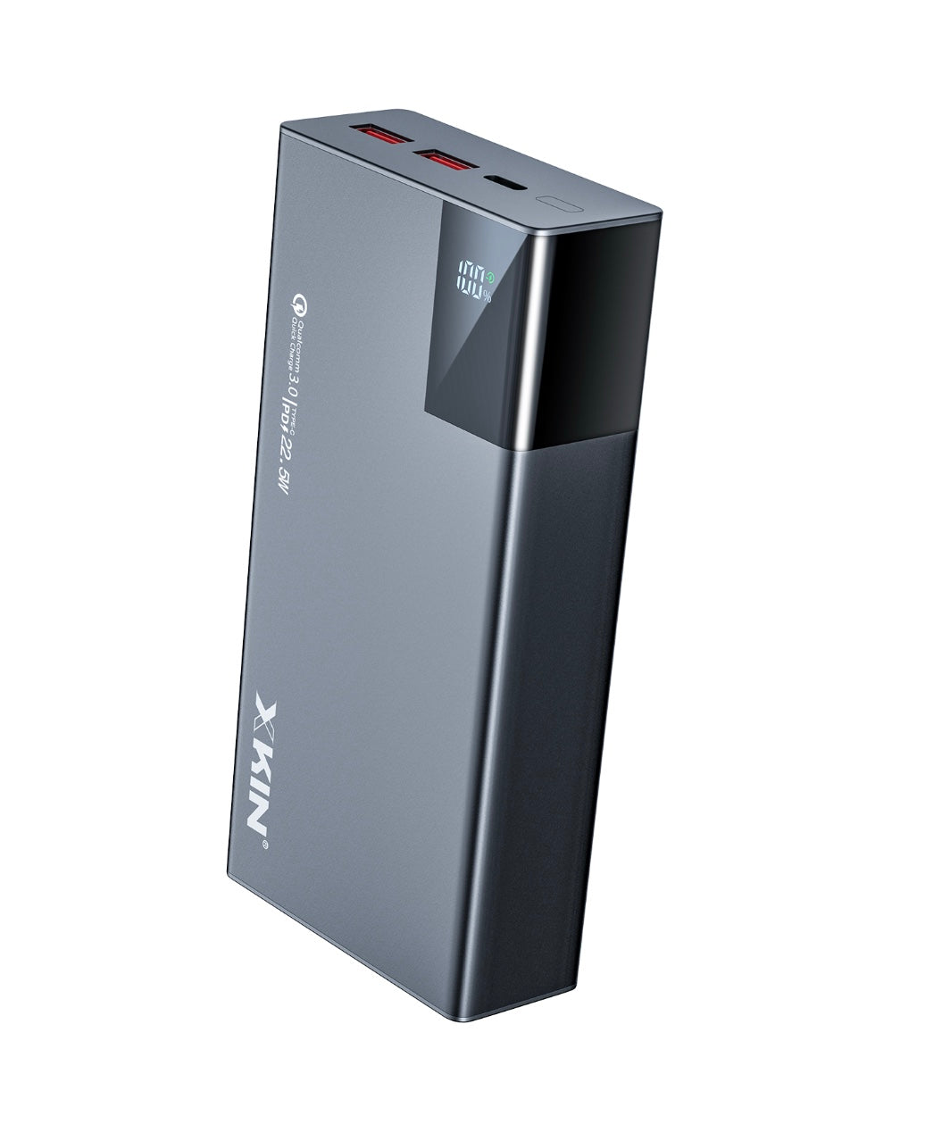 20000mAh Power Bank – 65W Fast Charging, Dual USB-A, USB-C PD, LED Display