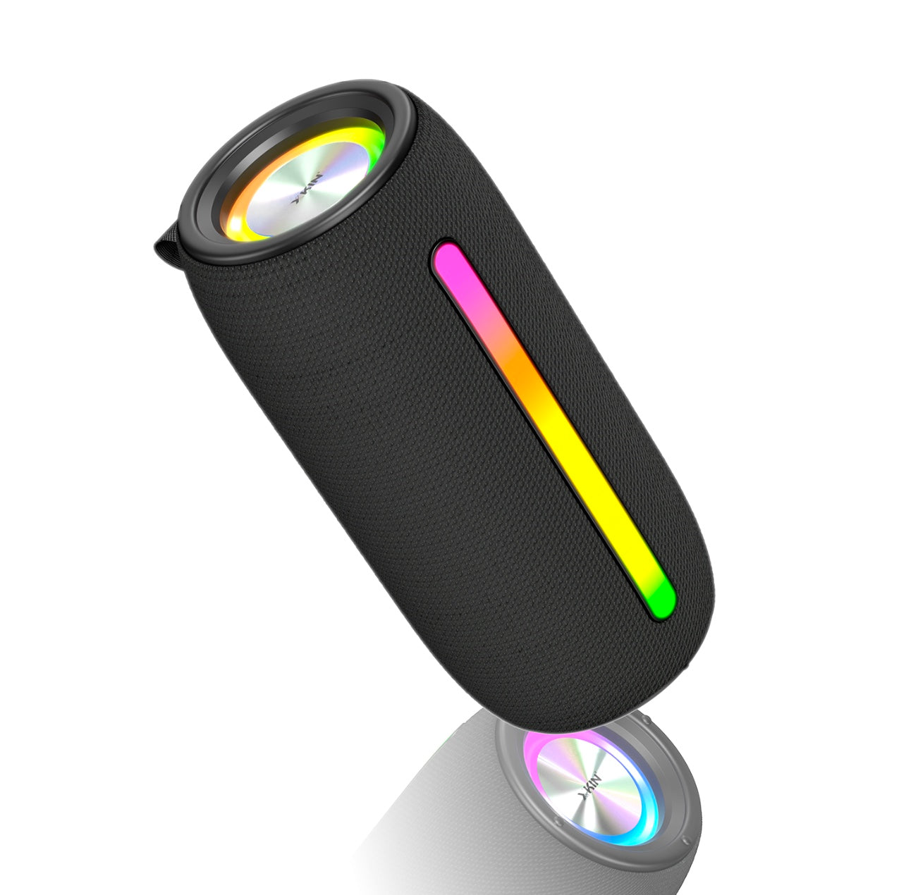 RGB Bluetooth Speaker – 30W, 12H Playtime, 3600mAh, AUX/TF, IPX5, USB-C Charging