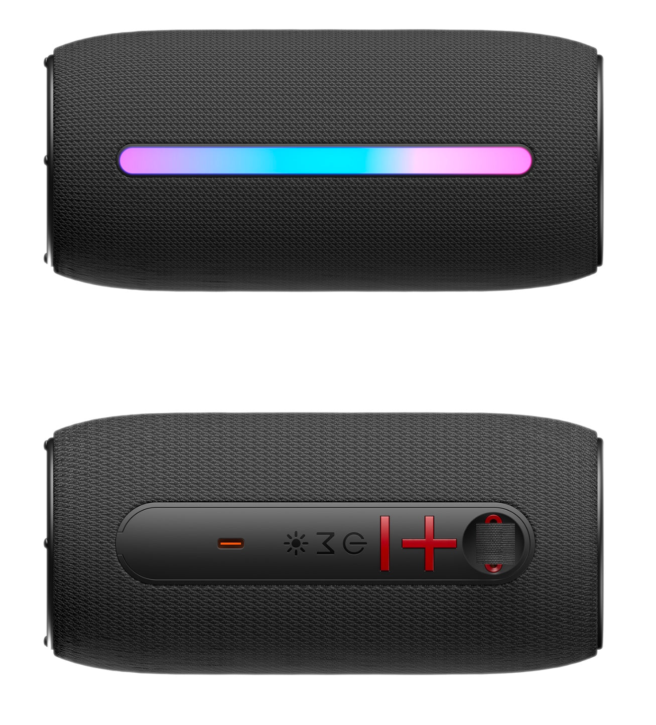 RGB Bluetooth Speaker – 30W, 12H Playtime, 3600mAh, AUX/TF, IPX5, USB-C Charging