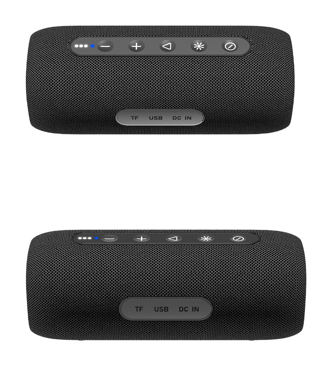 RGB Bluetooth Speaker – 30W Output, 15H Playtime, 4000mAh, AUX/TF, IPX5 Waterproof, USB-C