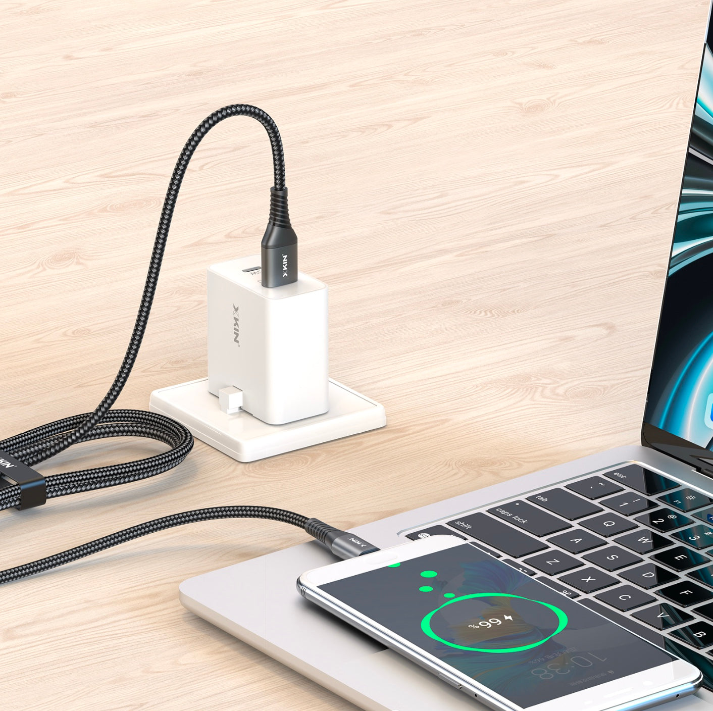 1.2M USB-A to Micro-USB Cable – 5A Fast Charging & 480Mbps Sync, Nylon Braided