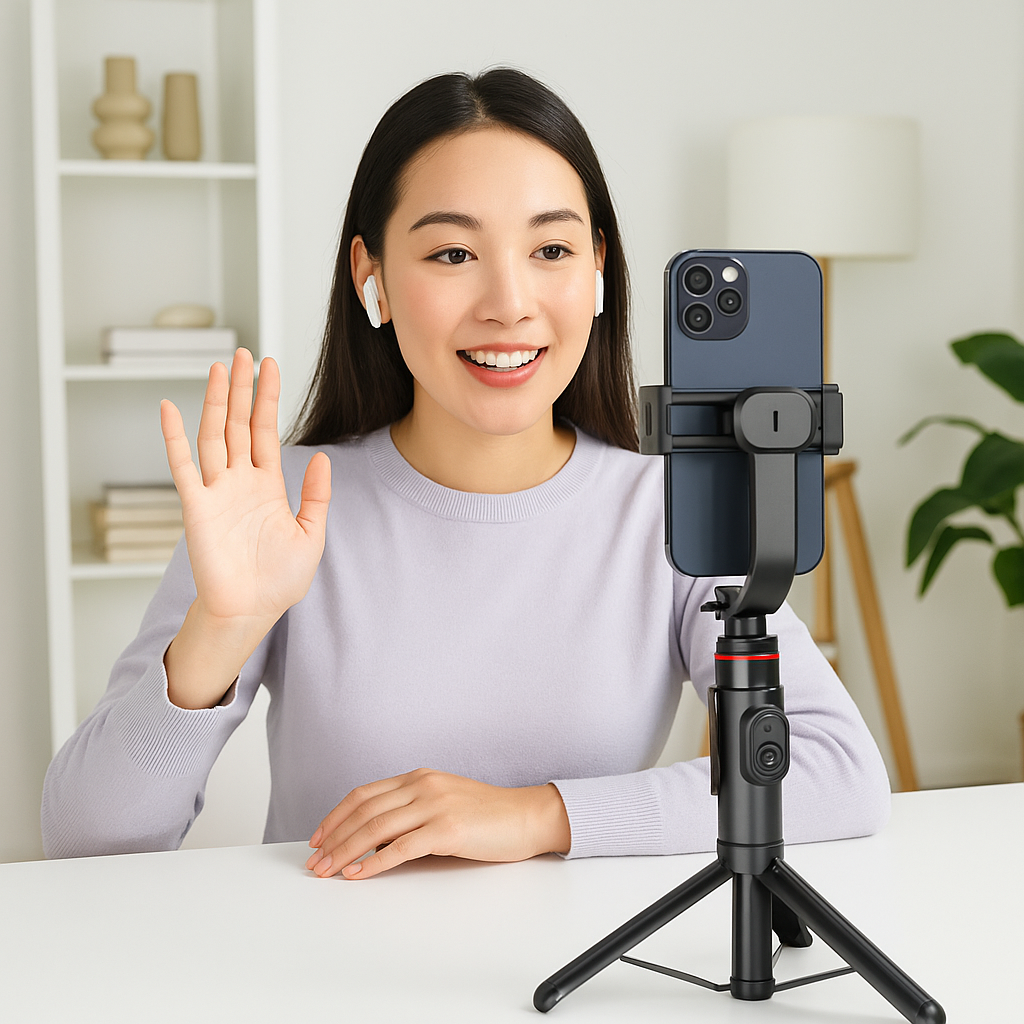 Xkin Tripod Selfie Stick – Extendable 2-in-1 Selfie Stick with Tripod & Remote