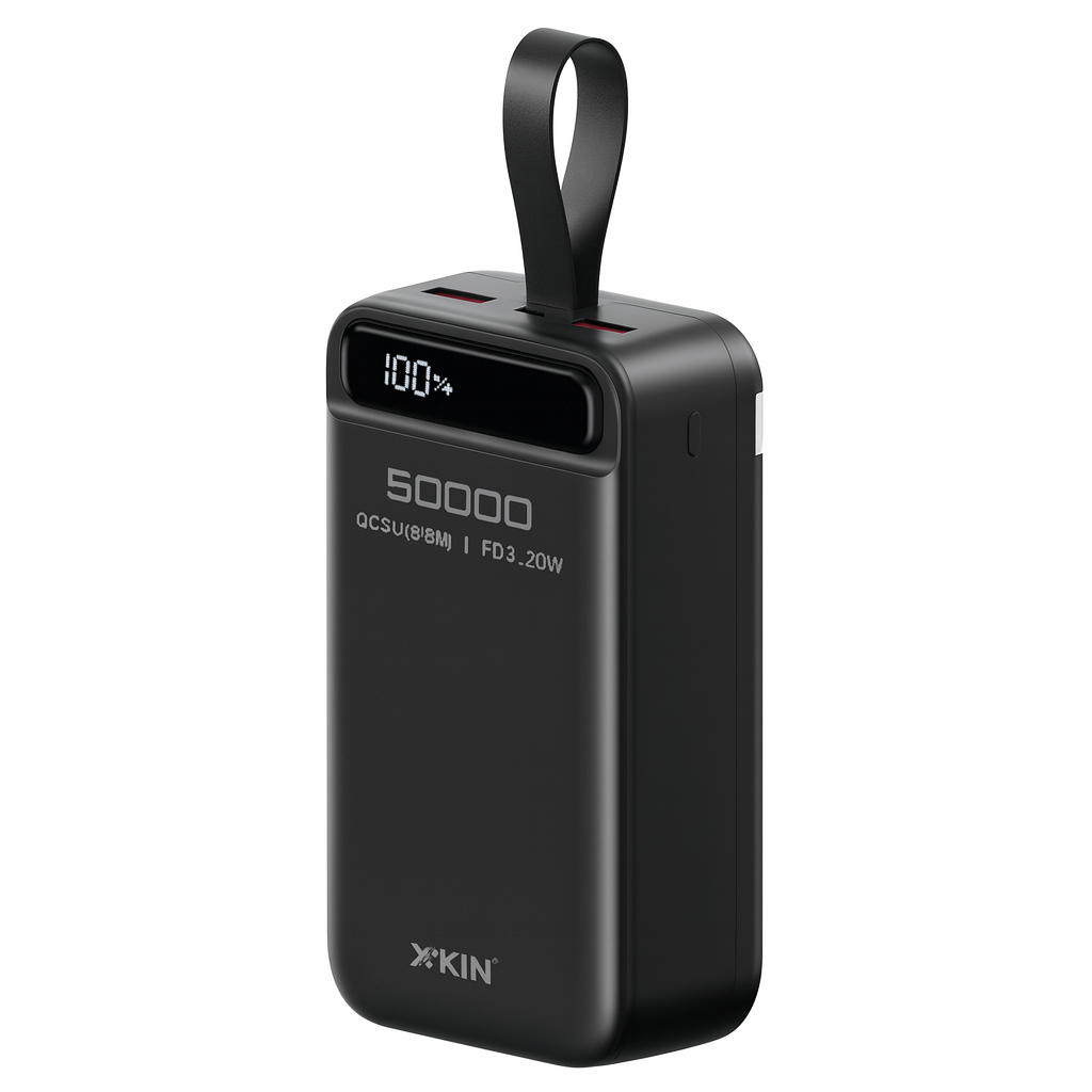 Xkin Power Bank with Fast Charging | LED Lamp
