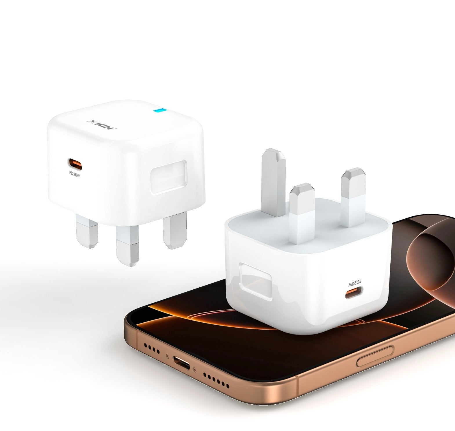 20W USB-C Fast Charging Power Adapter | Compact & Travel-Ready