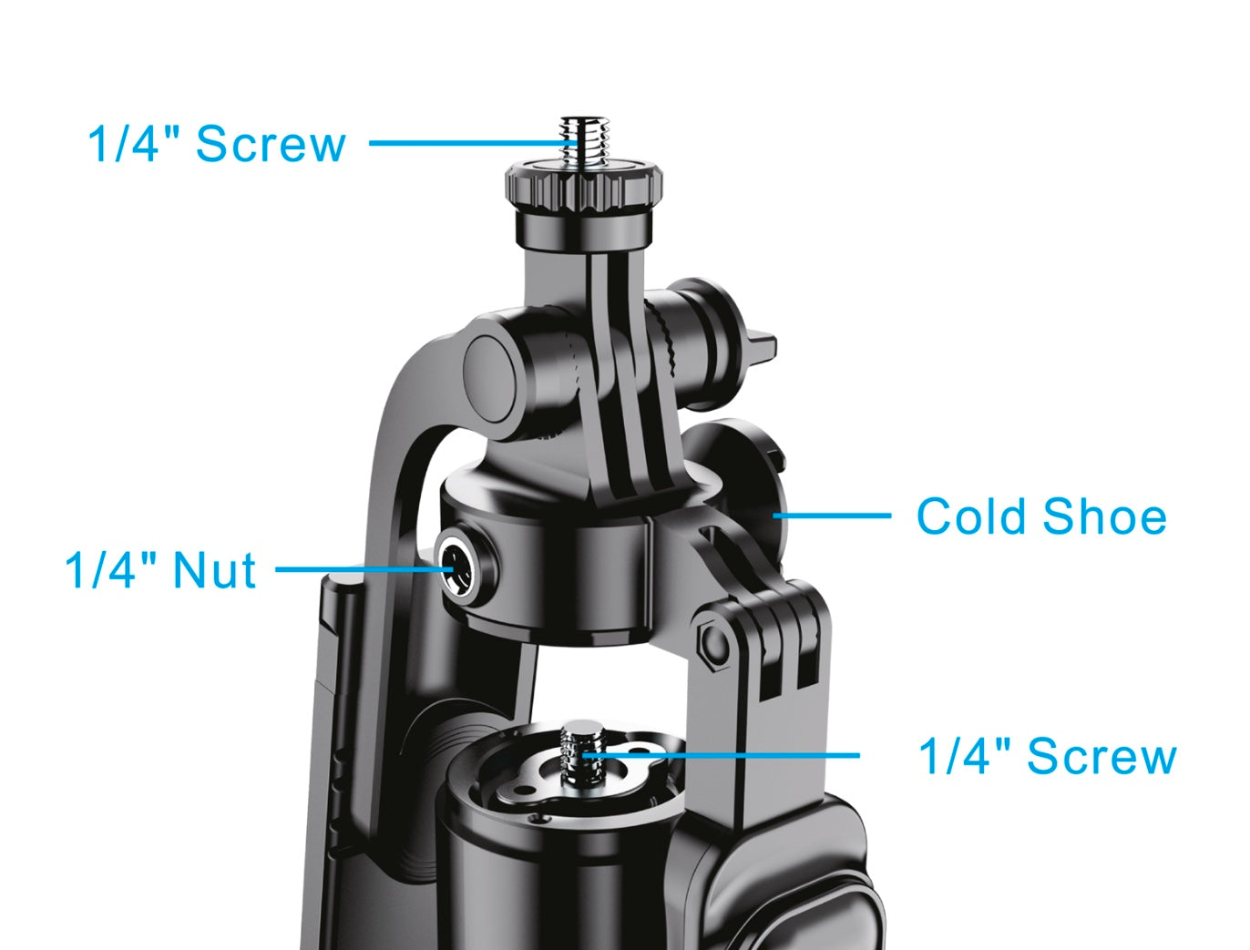 XKIN Long Adjustable Selfie Stick Tripod – 2.01M Extendable with 360° Holder & Wireless Remote
