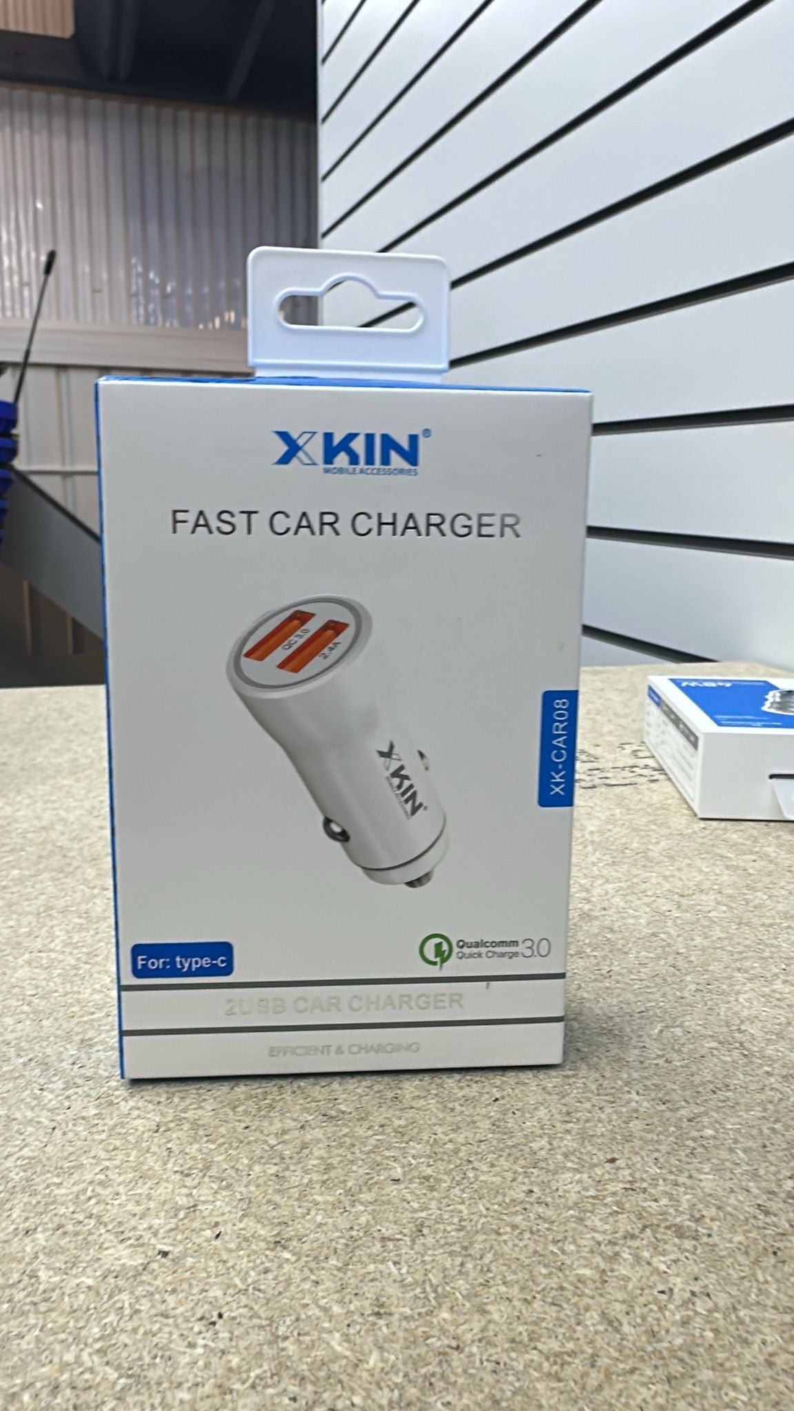 XKIN FAST CAR CHARGER DUAL USB QUICK CHARGER