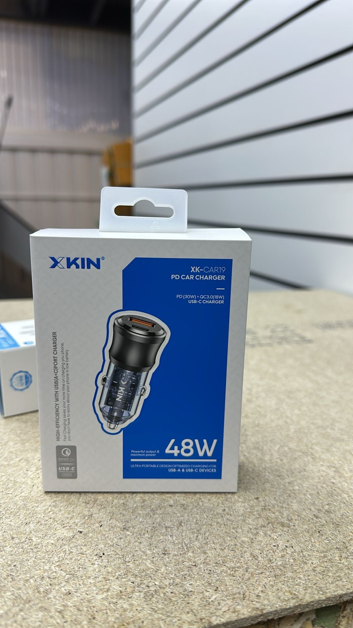 XKIN PD CAR CHARGER ULTRA PORTABLE USB (A+C) PORT