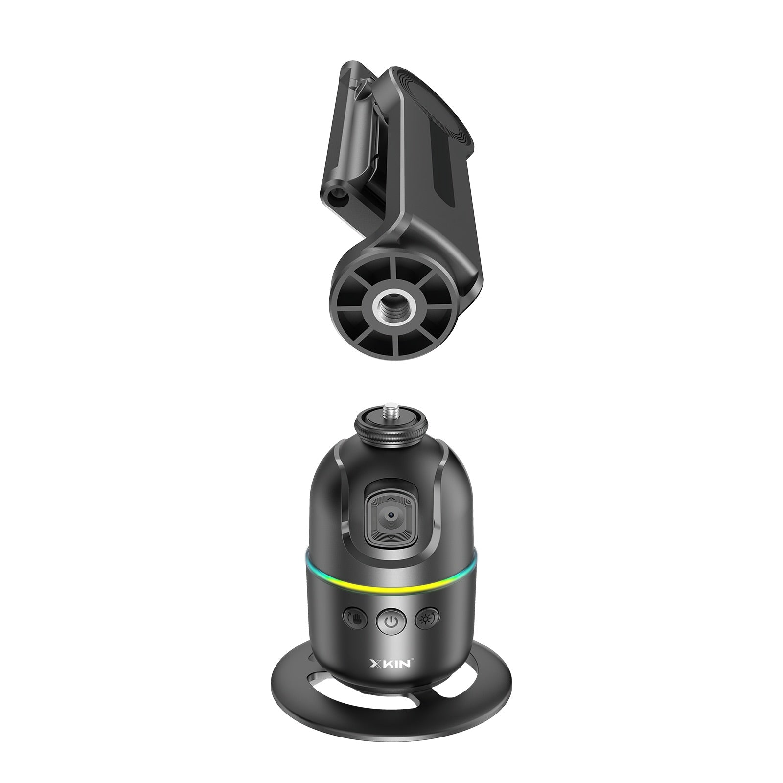 Xkin Auto Face Tracking Tripod – Smart 360° Rotation Selfie Stand with Phone Holder