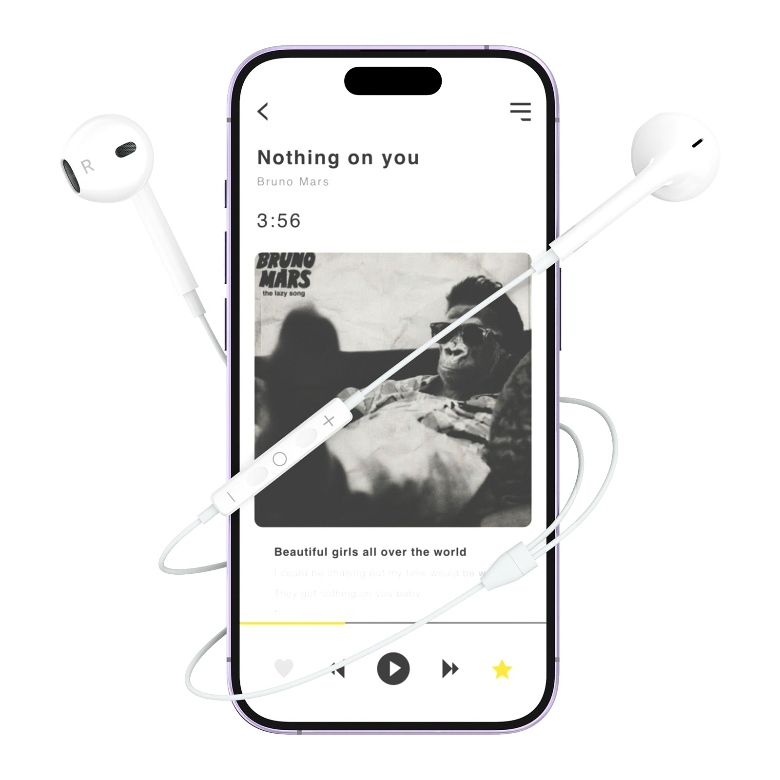 Xkin 8-Pin(For iPhone) Earphones – Wired In-Ear Headphones with Mic & Remote Control