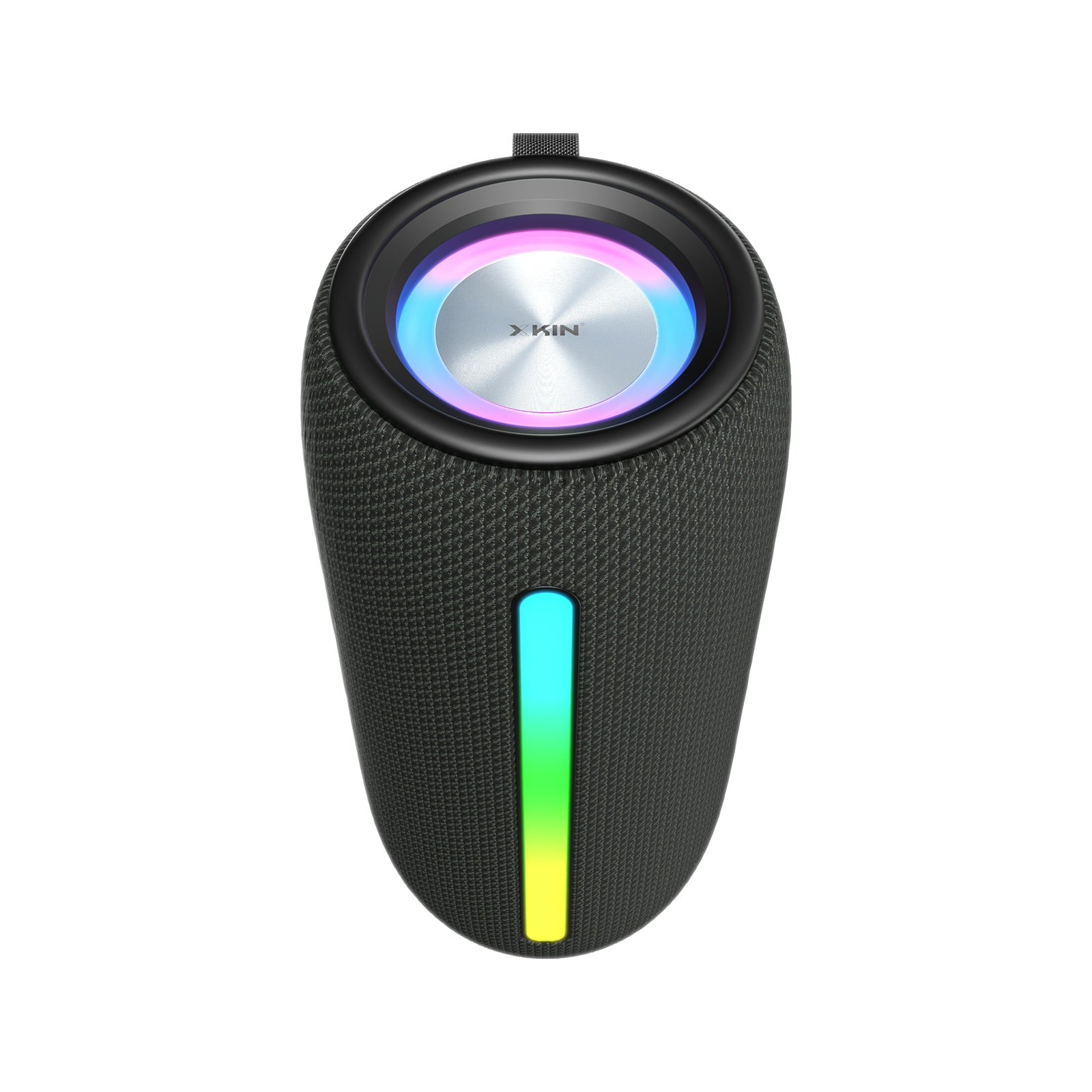 Portable Wireless Speaker with RGB Lights, IPX5 Waterproof, 12H Battery