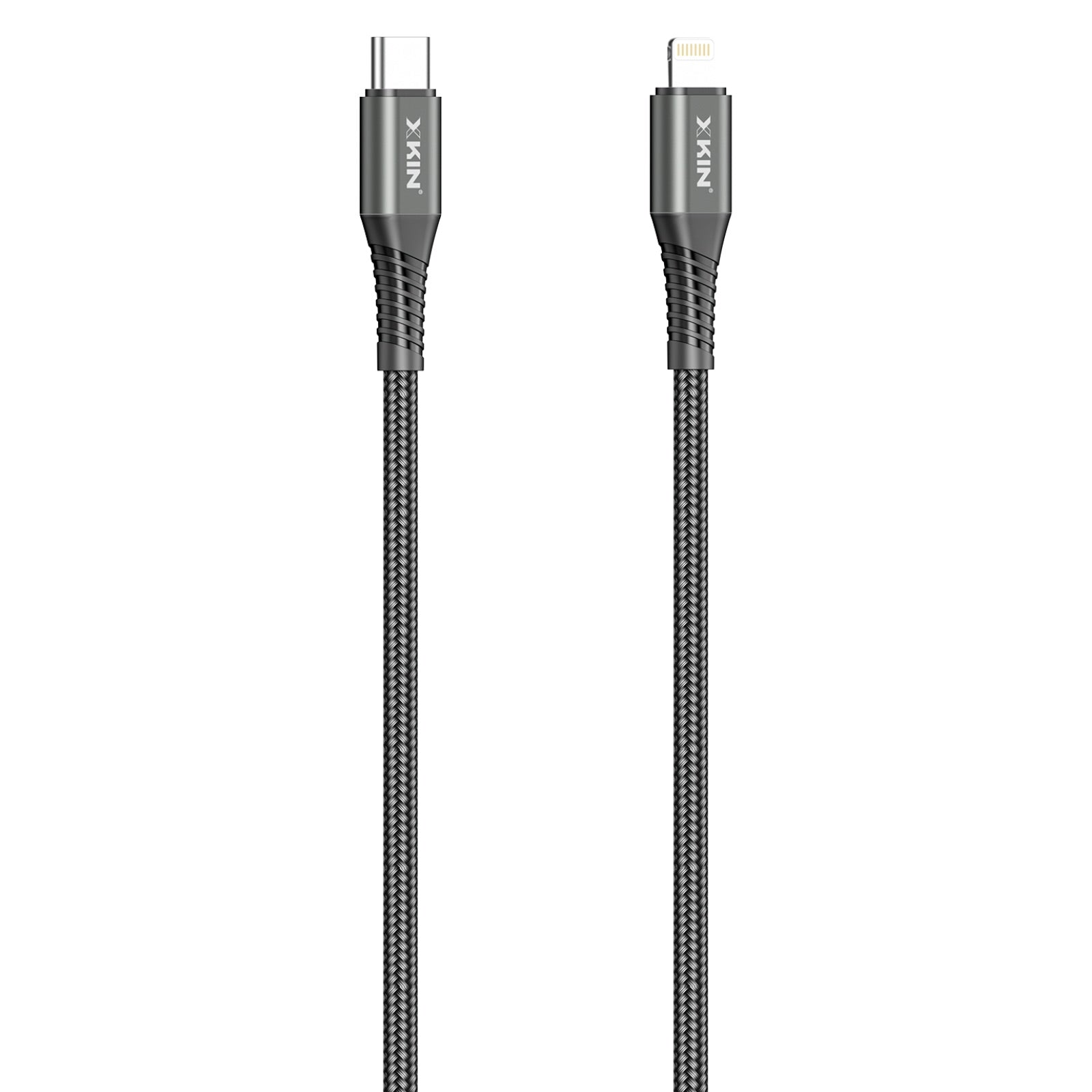 Xkin USB-C to 8-Pin 27W Cable – Fast Charging & High-Speed Data Sync Durable Cord