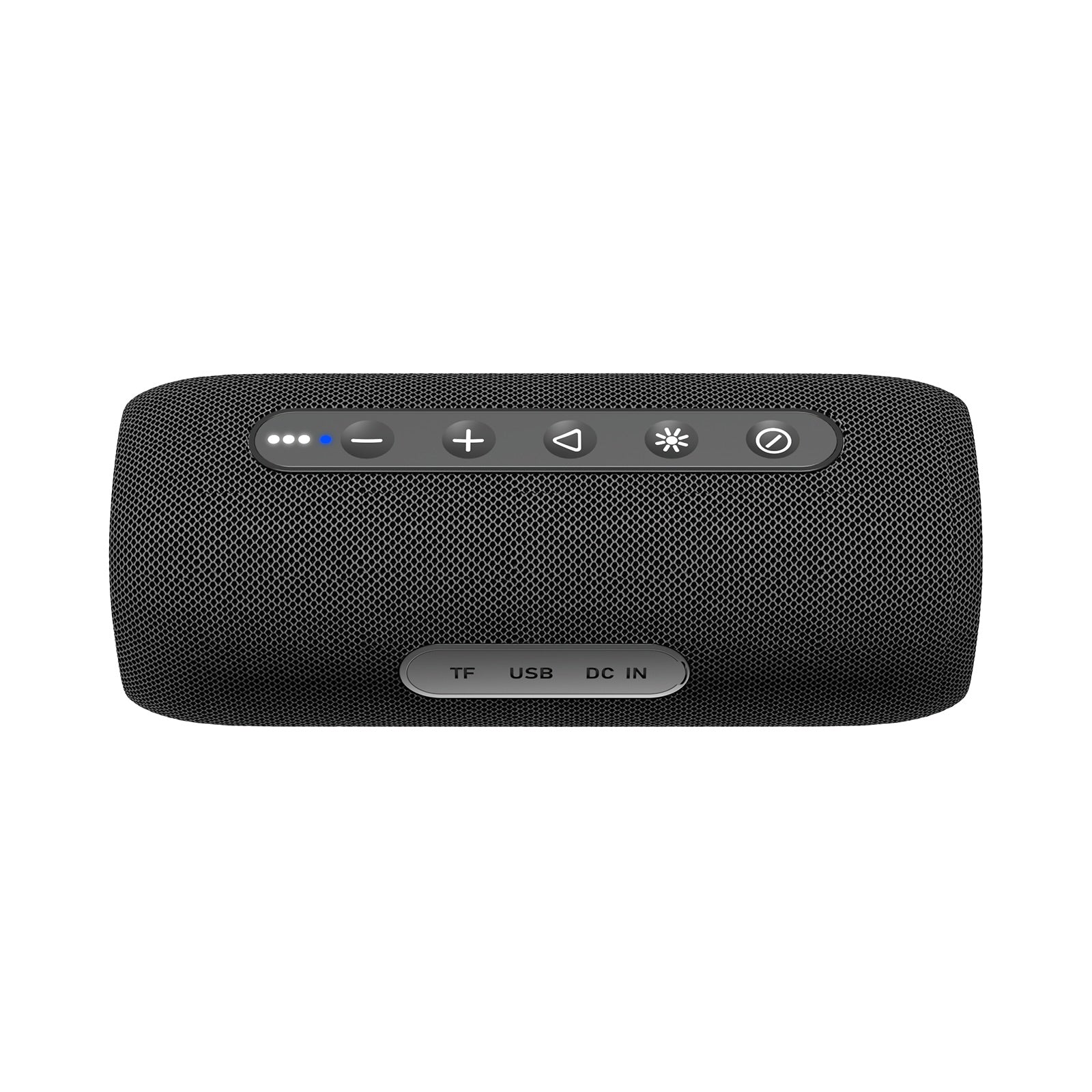 Portable Wireless Music Speaker with RGB Drivers, IPX5 Waterproof, 15H Playback
