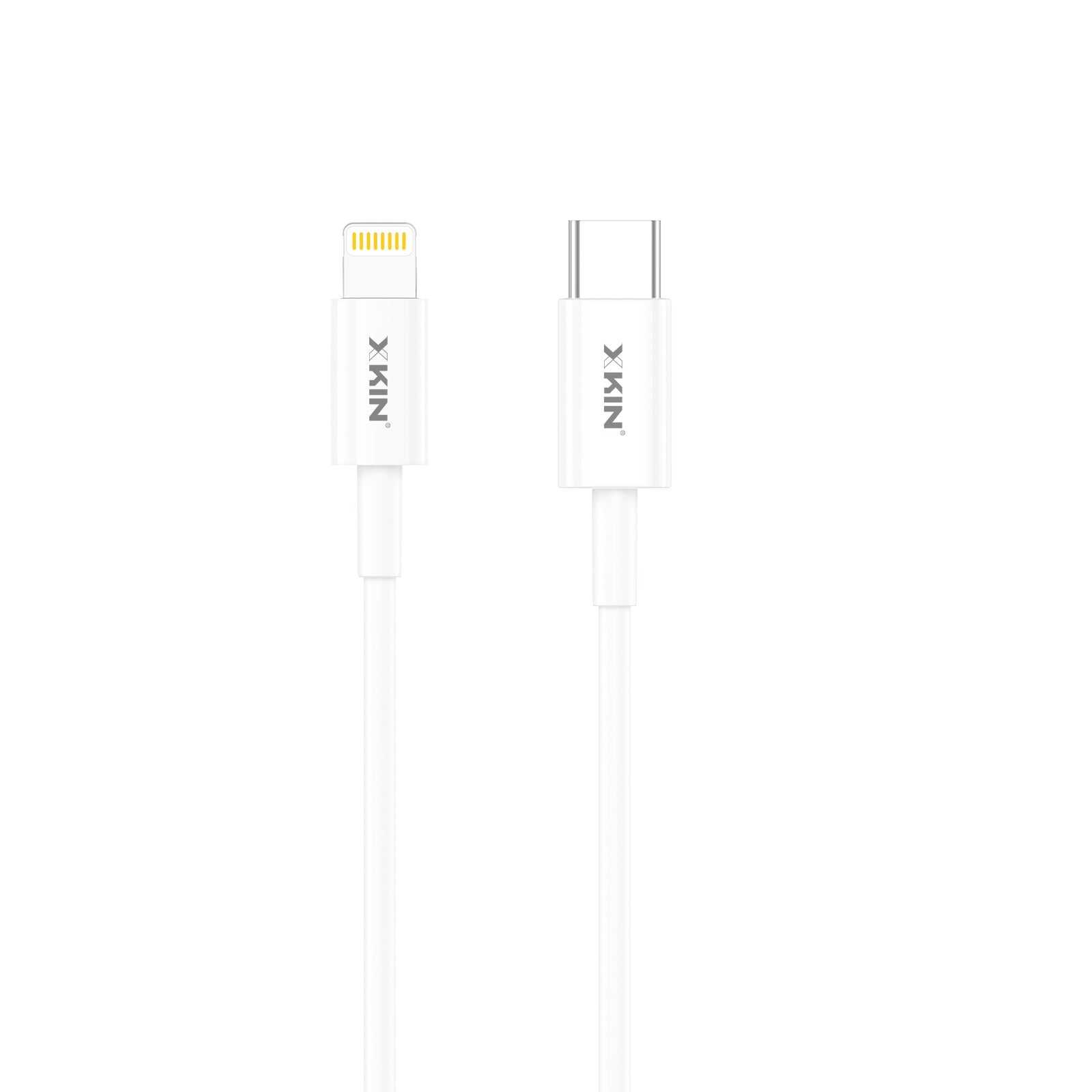 Xkin USB-C to 8-Pin 27W 2M Cable – Fast Charging & High-Speed Data Sync Durable Cord