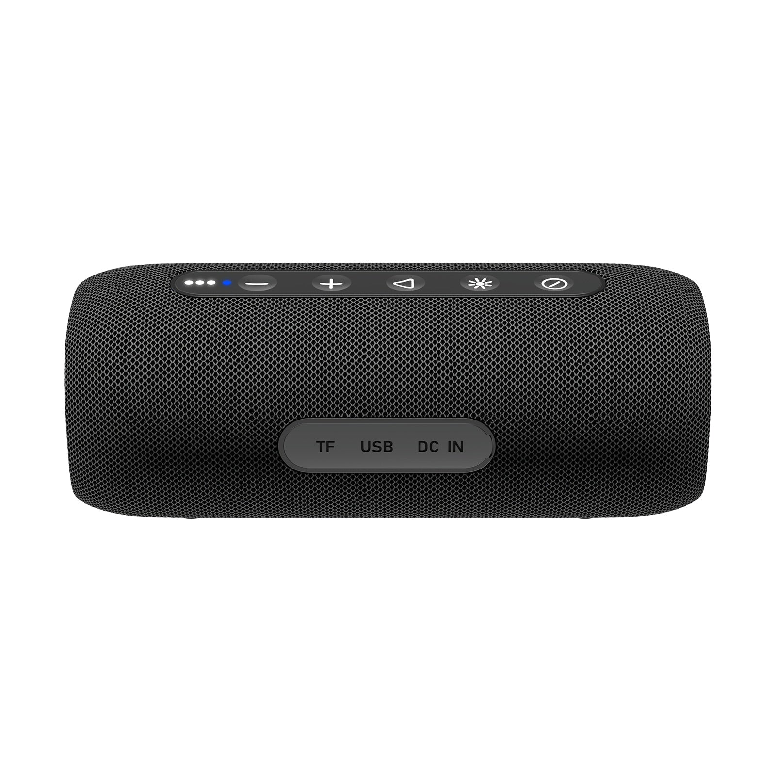 Portable Wireless Music Speaker with RGB Drivers, IPX5 Waterproof, 15H Playback