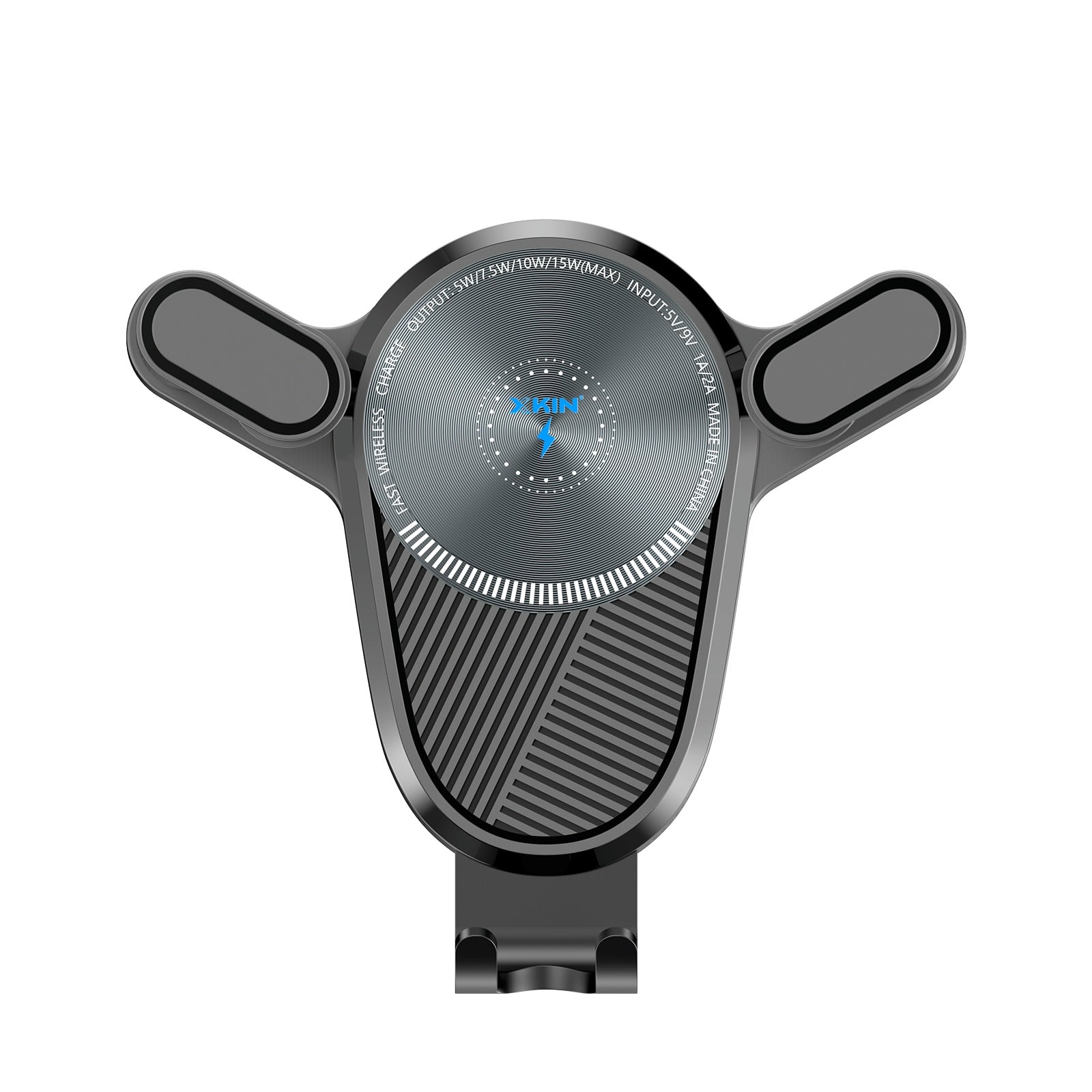Xkin Wireless Charging Long Arm Car Phone Holder – 15W Fast Qi Mount