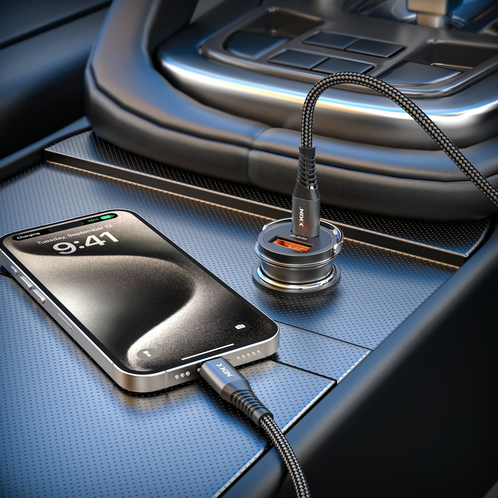 Xkin USB-C to USB-C 60W Cable – Fast Charging & High-Speed Data Sync Durable Cord