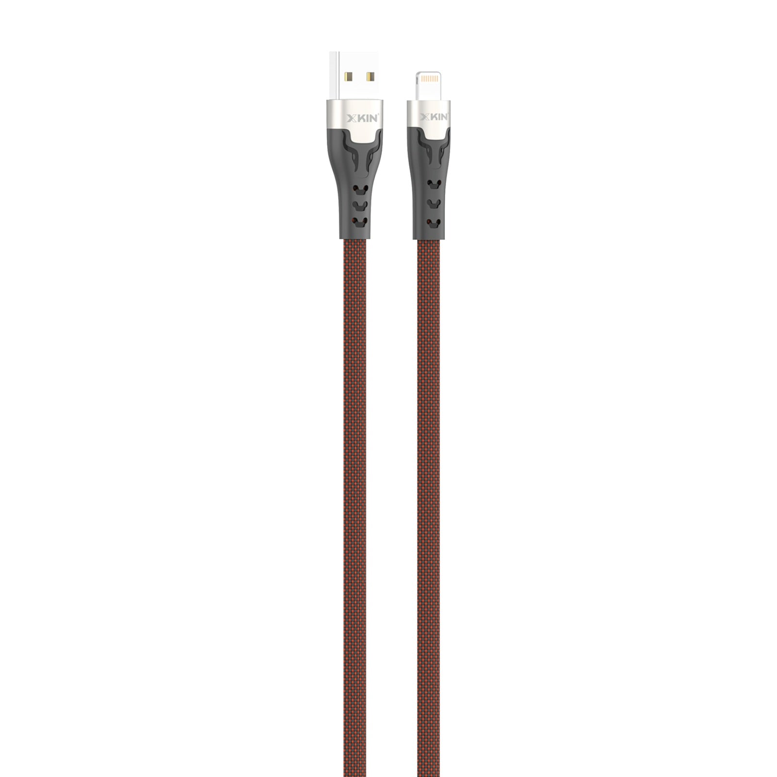 Xkin USB to 8-Pin Braided Cable – Durable Fast Charging & Data Sync Cord