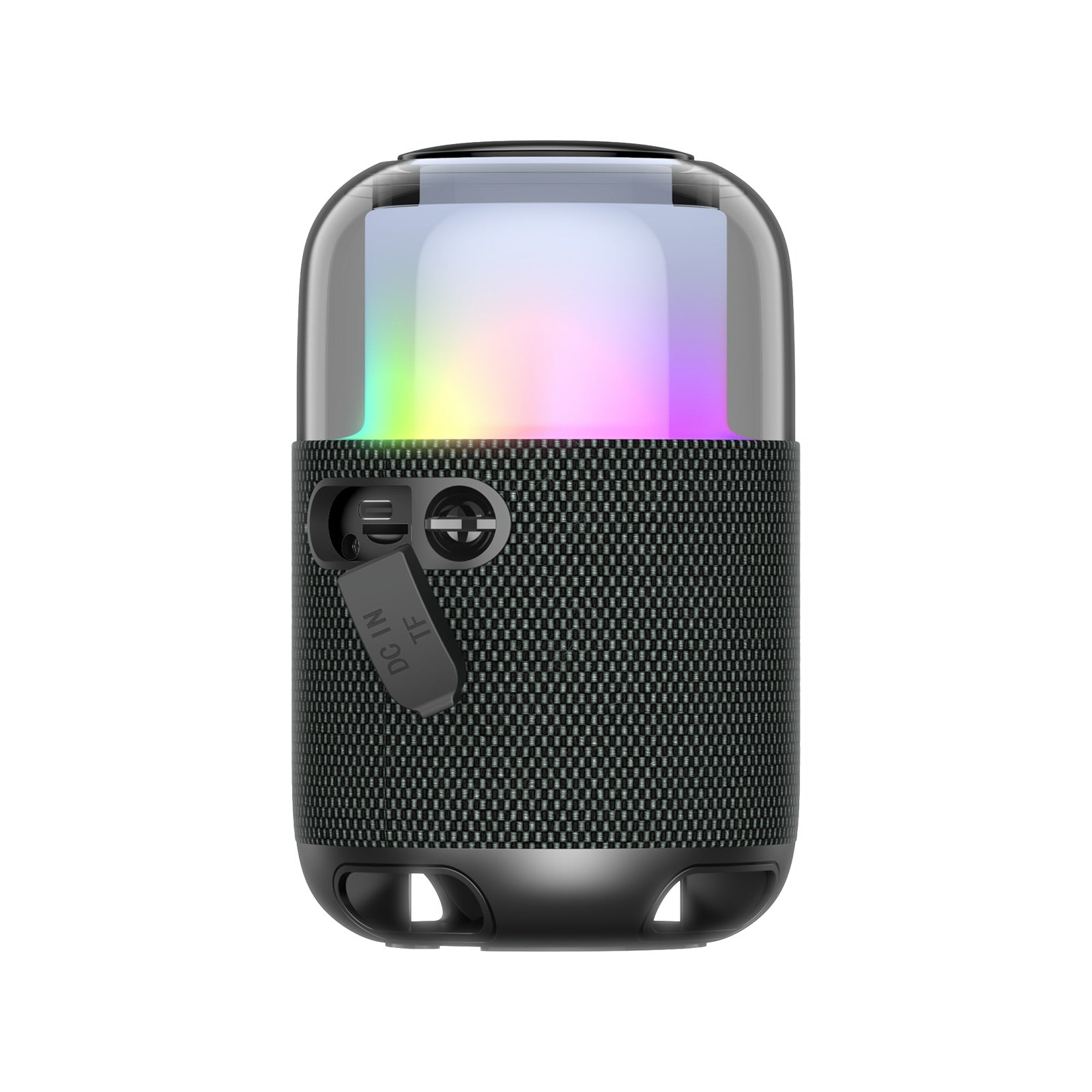 Portable Wireless Speaker with LED Lights, 12H Playback, IPX5 Waterproof