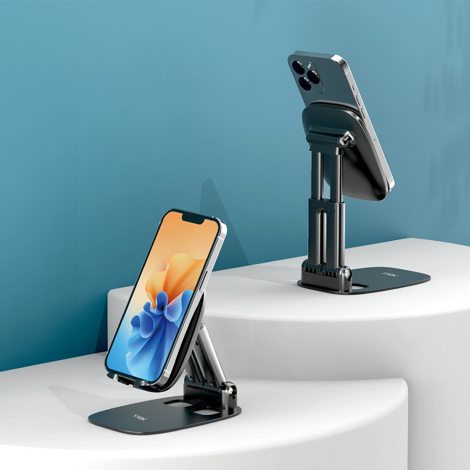 Xkin Desk Phone Holder – Adjustable Stand for Smartphones & Tablets