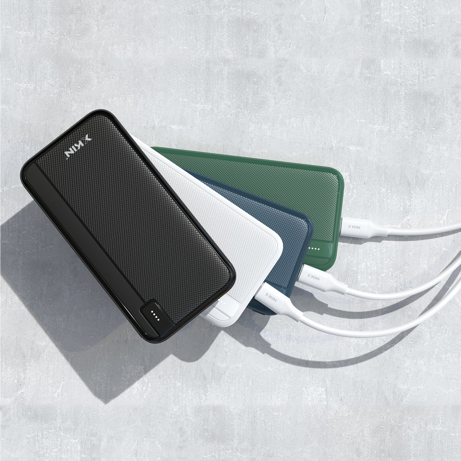 Xkin 5000mAh Slim Power Bank – Ultra-Portable Pocket Charger