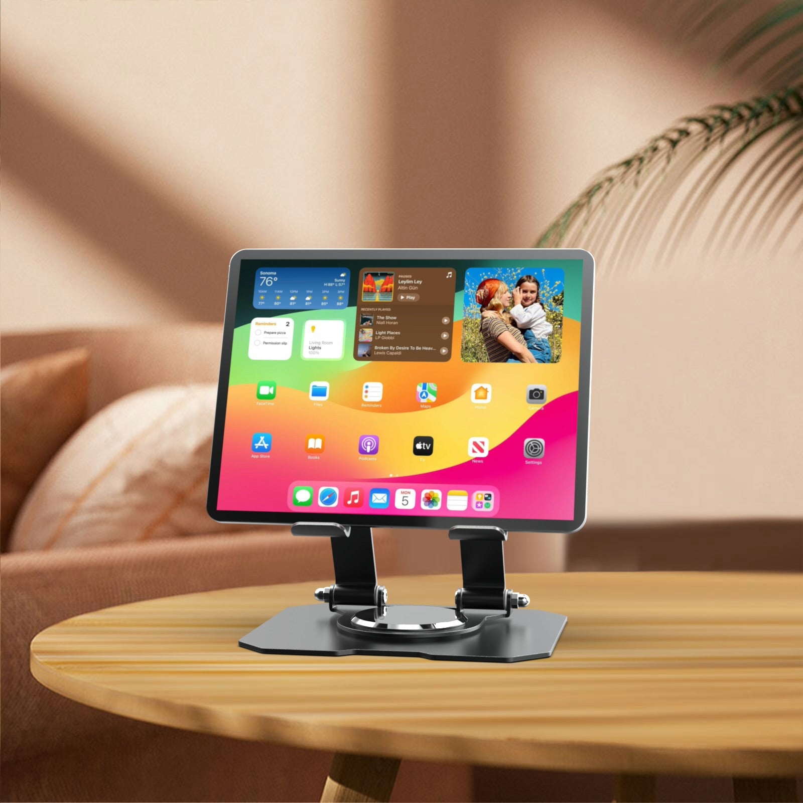 Xkin iPad Desk Stand – Adjustable Tablet Holder for Desk, Office & Home