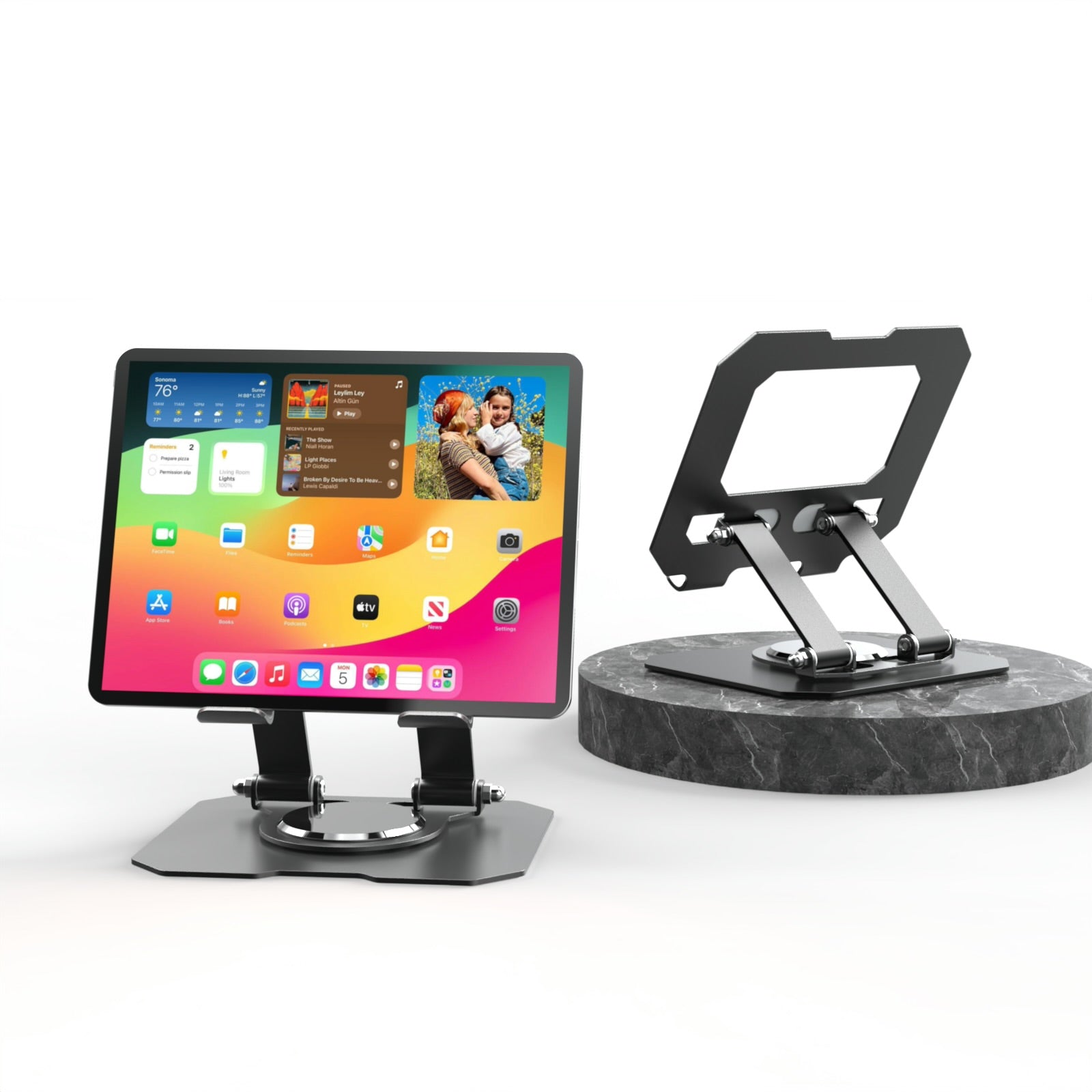 Xkin iPad Desk Stand – Adjustable Tablet Holder for Desk, Office & Home