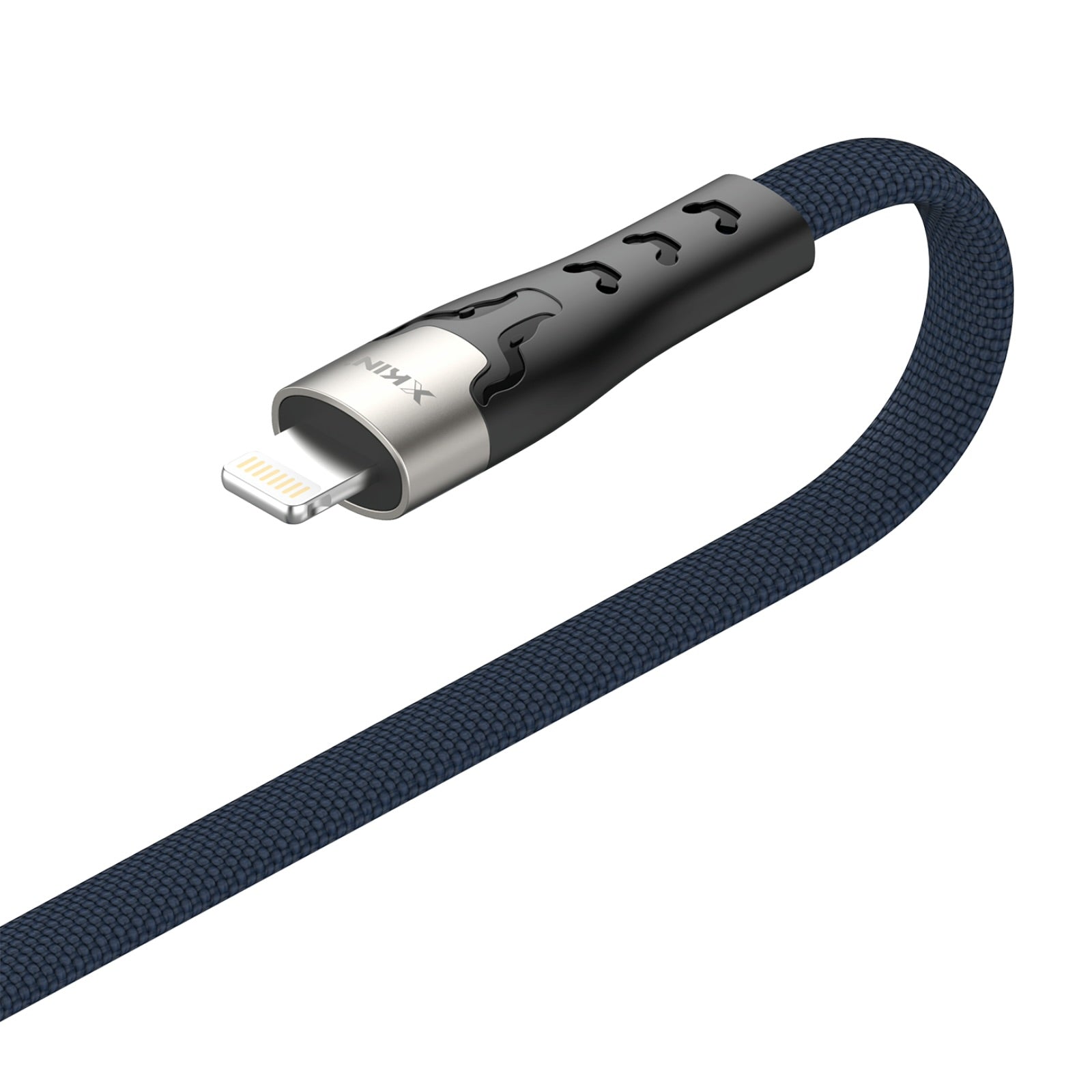 Xkin USB to 8-Pin Braided Cable – Durable Fast Charging & Data Sync Cord