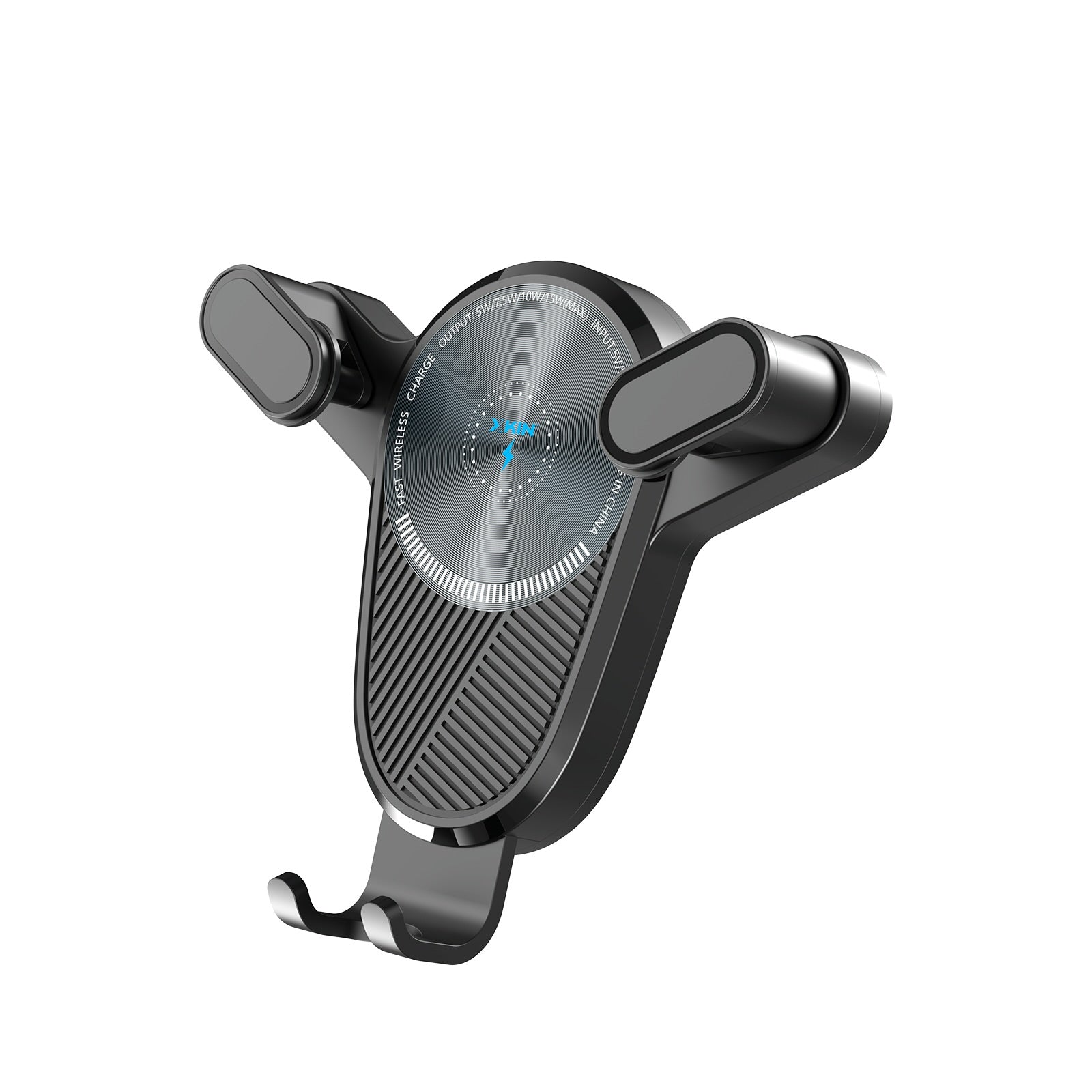 Xkin Car Phone Holder with Wireless Charging – Air Vent Mount, 15W Fast Charge & Auto-Lock Grip
