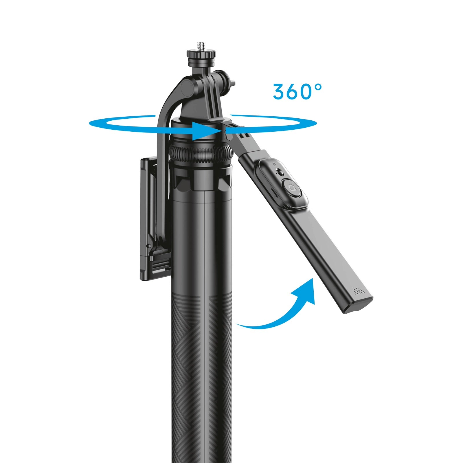 Xkin Long Selfie Quadrapod with Remote – Extendable Selfie Stick Tripod 4-in-1