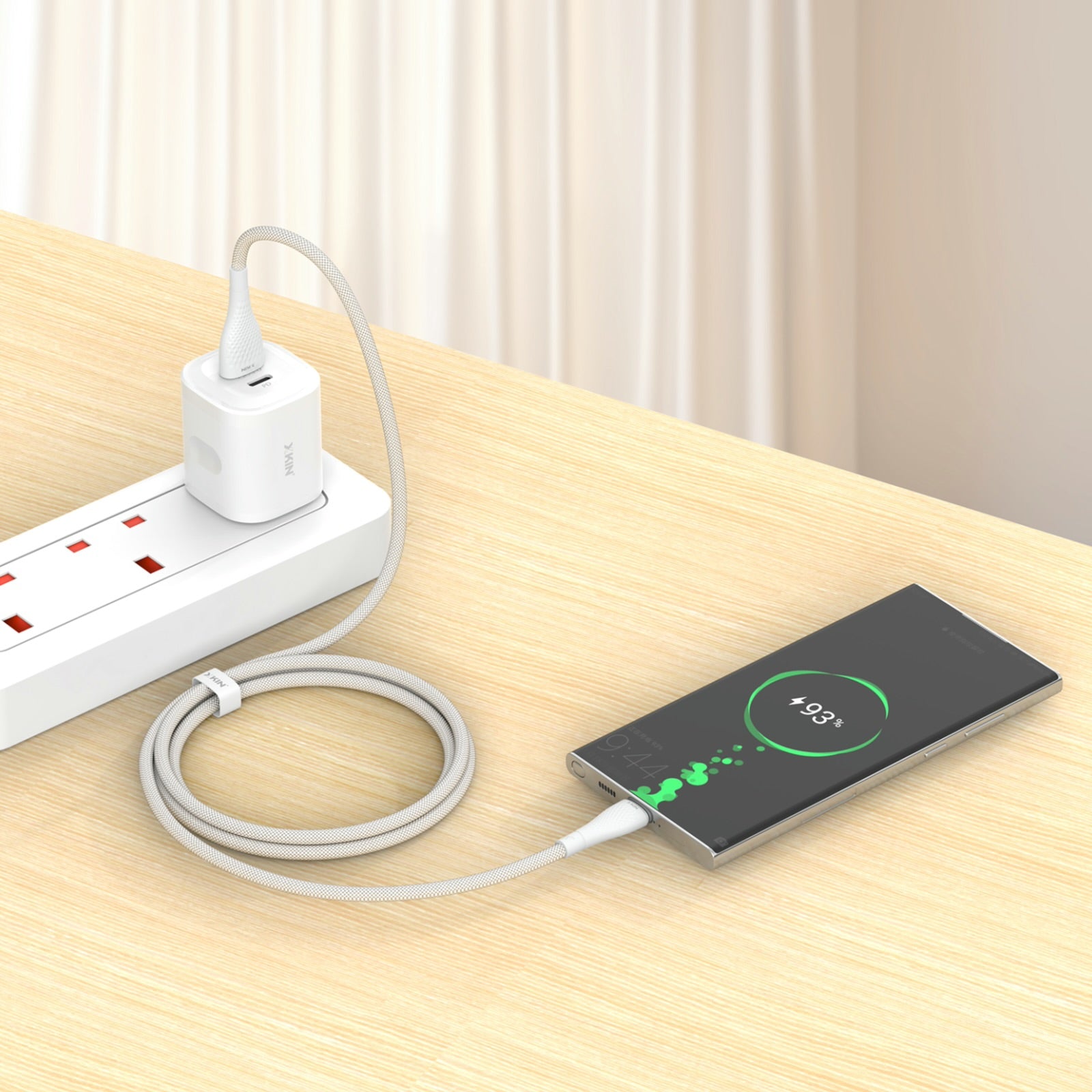 Xkin USB-A to USB-C 3A Cable – Fast Charging & High-Speed Data Sync Durable Cord