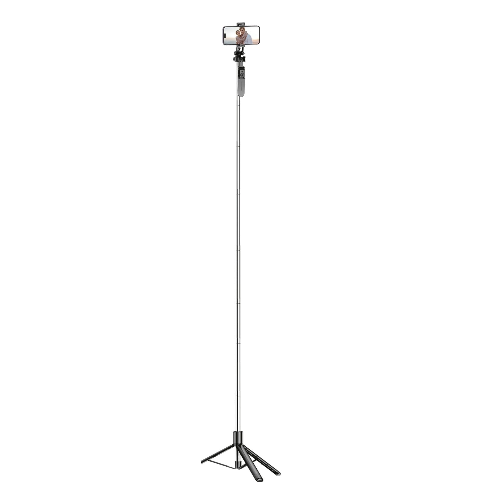 Xkin Long Selfie Tripod – Extendable Selfie Stick with Tripod Stand & Remote