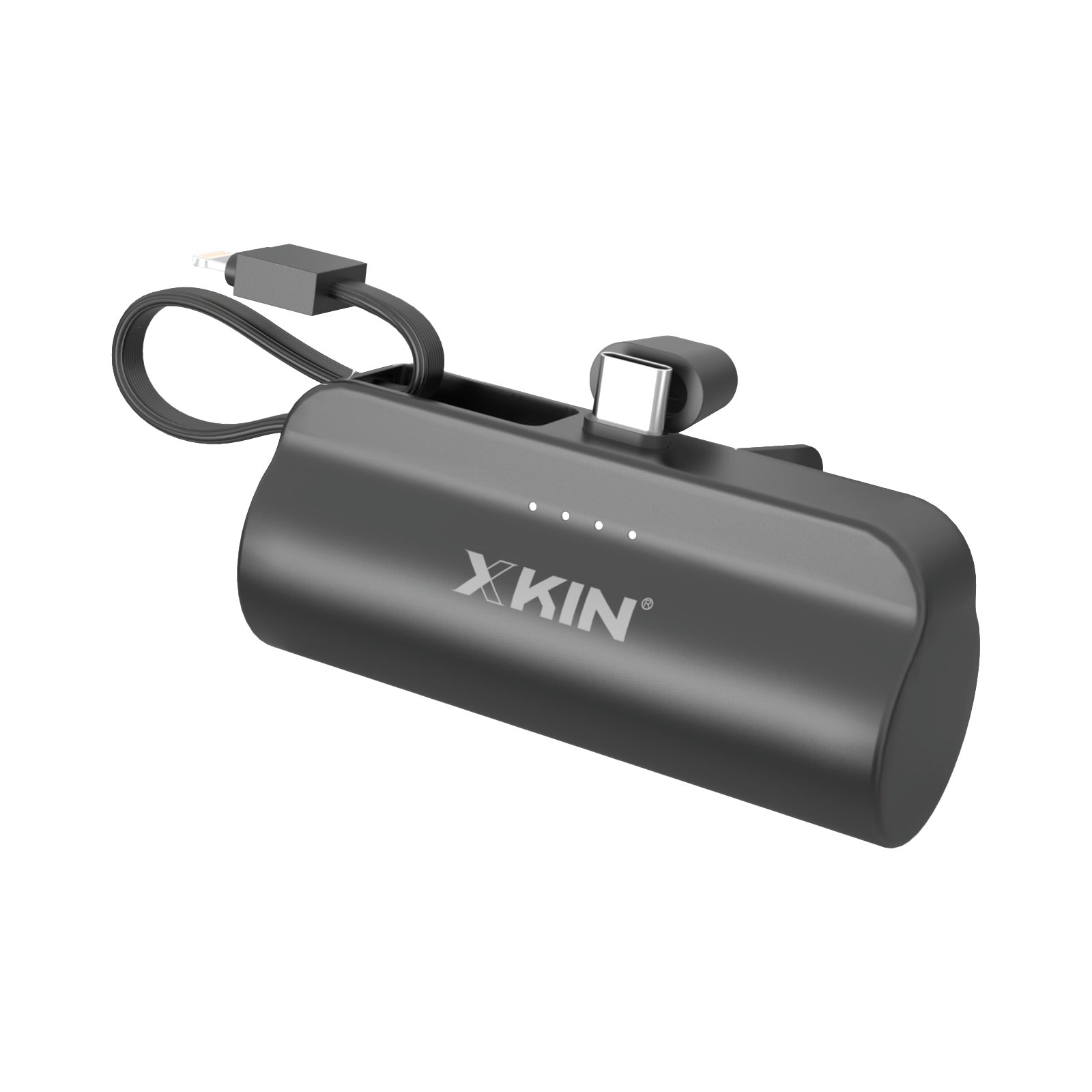 Xkin Super Mini 5000mAh Power Bank with Built-in Cable