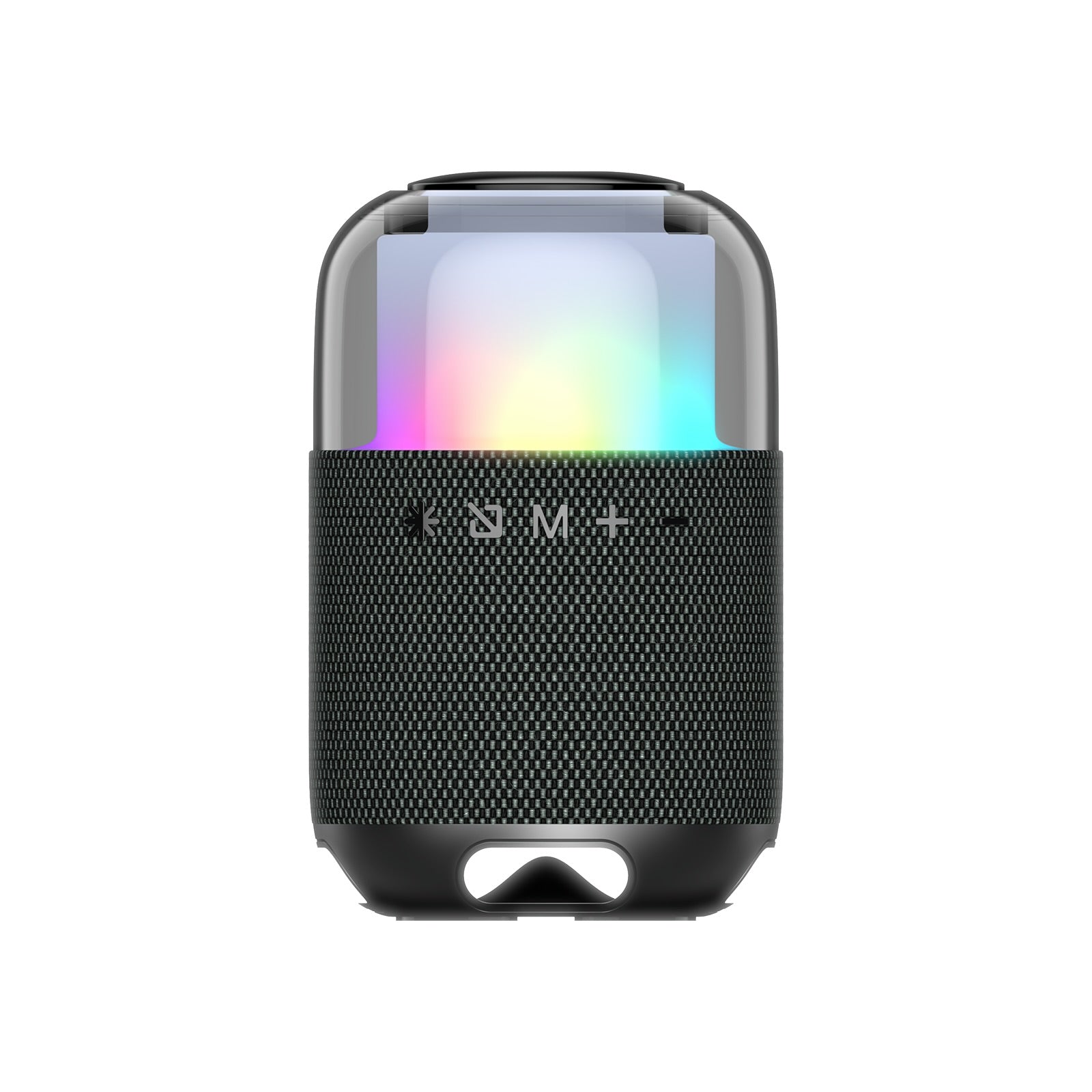 Portable Wireless Speaker with LED Lights, 12H Playback, IPX5 Waterproof