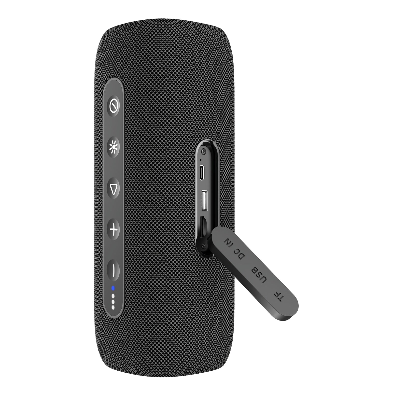 Portable Wireless Music Speaker with RGB Drivers, IPX5 Waterproof, 15H Playback