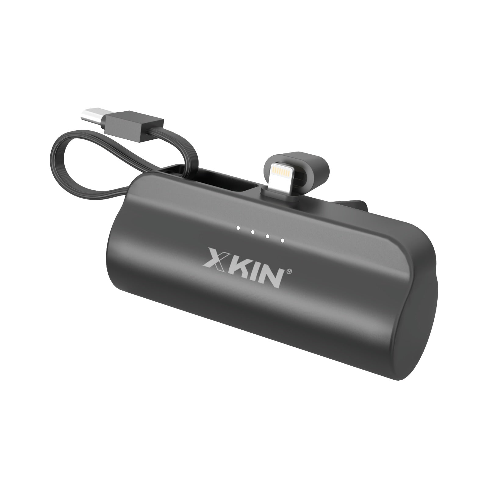 Xkin Super Mini 5000mAh Power Bank with Built-in Cable